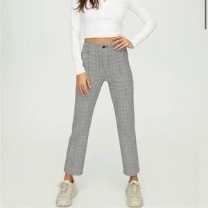 Aritzia Sunday Best Pants Best Freshman Check Sz 6